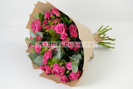 Букет роз Рассвет купить в Москве недорого